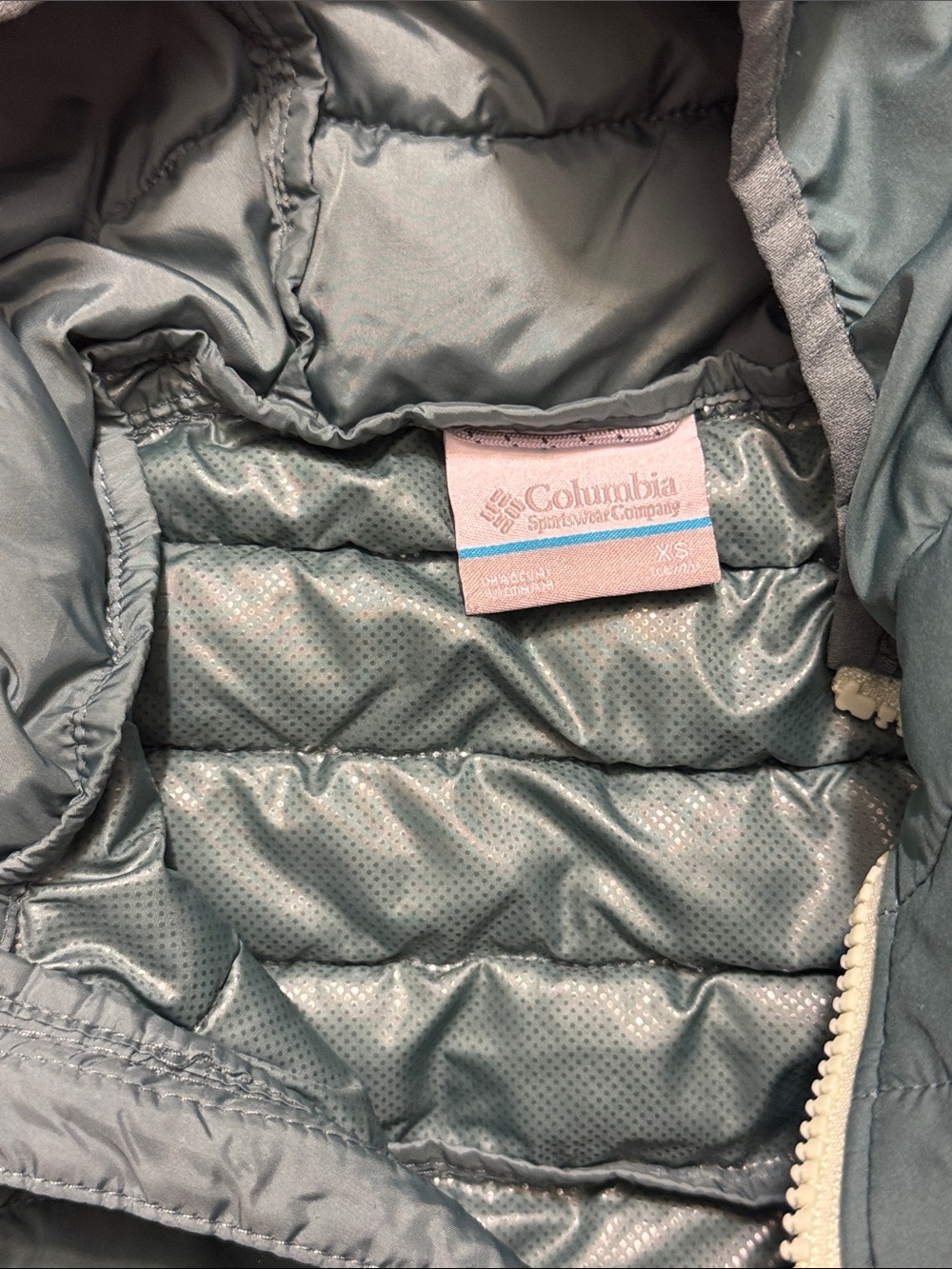 Columbia Teal Hooded Quilted Jacket - Picture 5 of 5